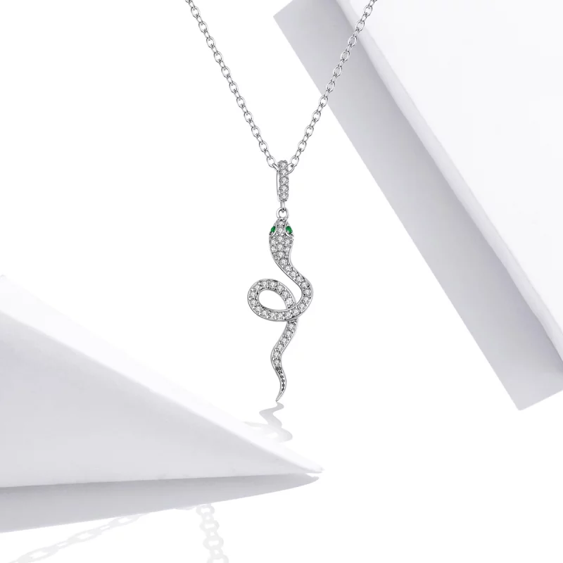 (image pour) Collier Style PANDORA Joli serpent - SCN409 - Afficher 5