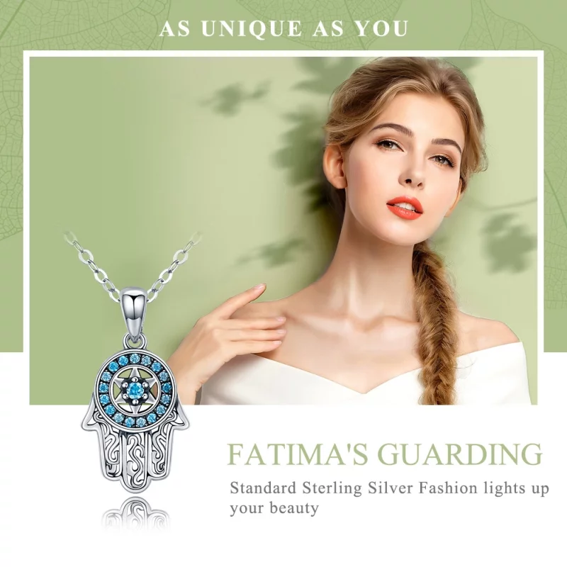 (image pour) Collier Style PANDORA La garde de Fatima - SCN264 - Afficher 2