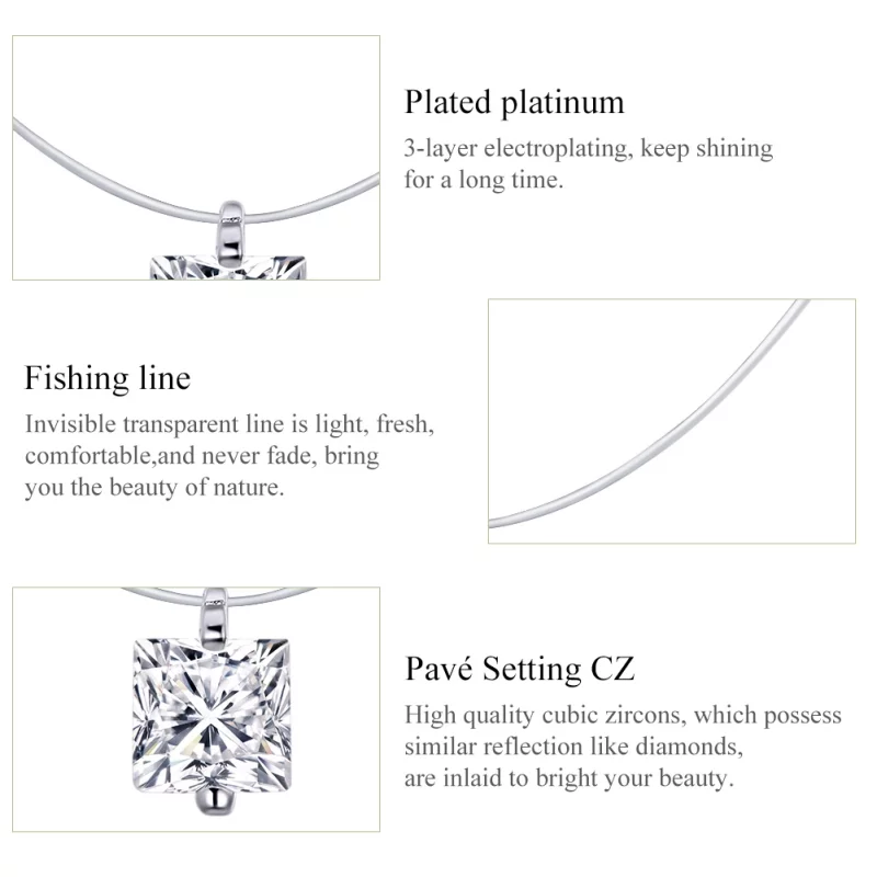 (image pour) Collier Style PANDORA La vie brillante - SCN332-S - Afficher 4