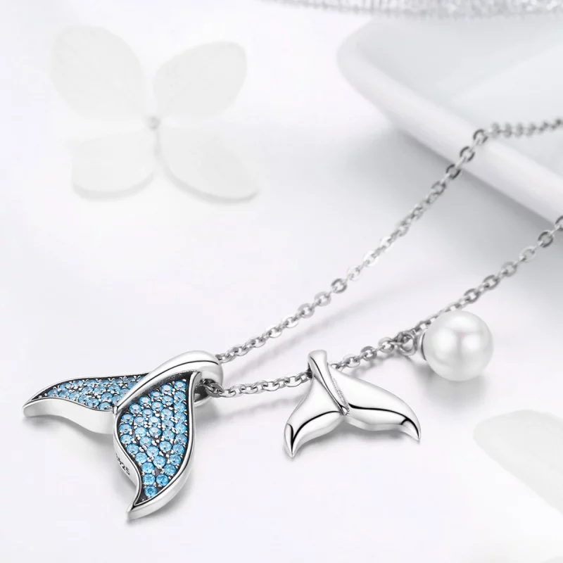 (image pour) Collier Style PANDORA Larmes de sirène - SCN309 - Afficher 4