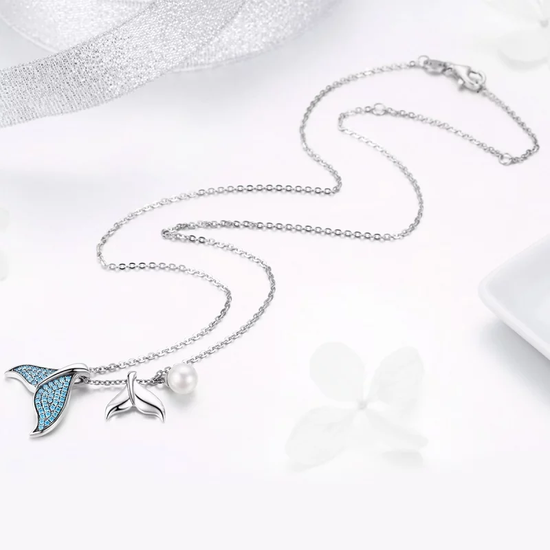 (image pour) Collier Style PANDORA Larmes de sirène - SCN309 - Afficher 6