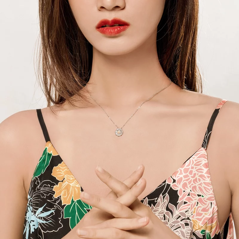 (image pour) Collier Style PANDORA Marguerite - SCN370 - Afficher 8