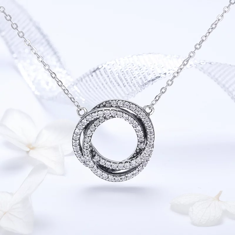 (image pour) Collier Style PANDORA Minimalisme - SCN259 - Afficher 4