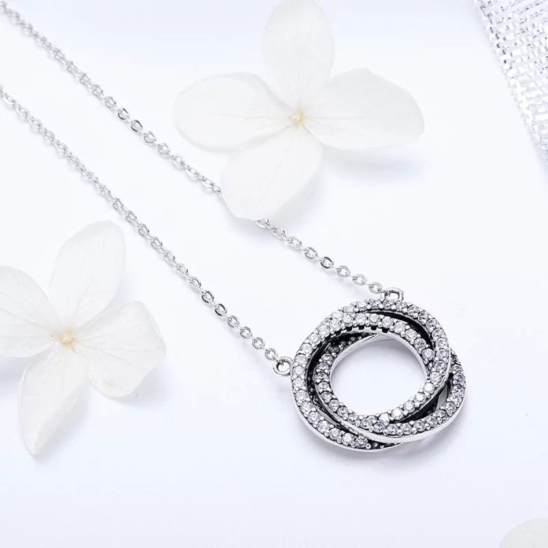(image pour) Collier Style PANDORA Minimalisme - SCN259 - Afficher 5