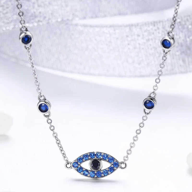 (image pour) Collier Style PANDORA oeil magique - SCN300 - Afficher 4