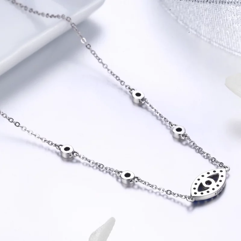(image pour) Collier Style PANDORA oeil magique - SCN300 - Afficher 6