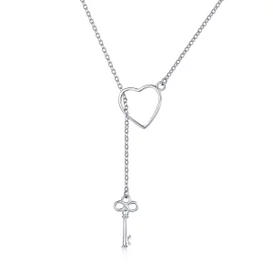 (image pour) Collier Style PANDORA Ouvrir votre cœur - SCN107