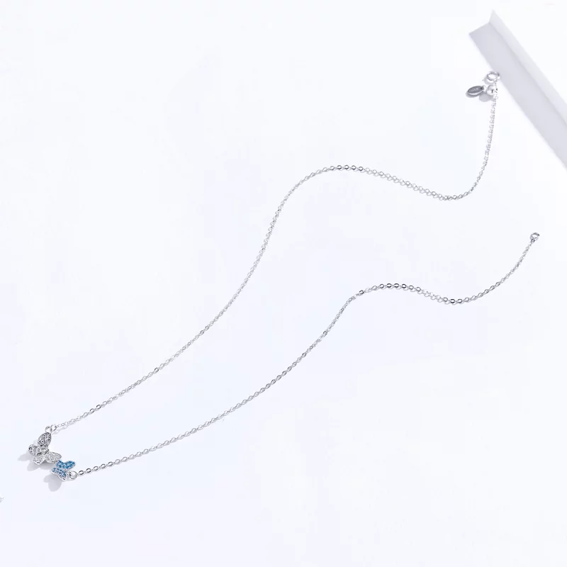 (image pour) Collier Style PANDORA Papillon - SCN384 - Afficher 6