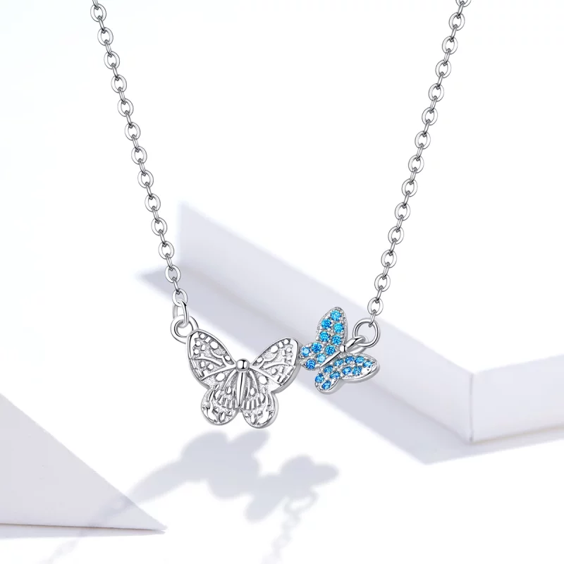 (image pour) Collier Style PANDORA Papillon - SCN384 - Afficher 7