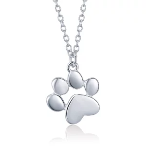 Collier Style PANDORA Patte d'animal familier - SCN275-2 (image pour) Collier Style PANDORA Patte d'animal familier - SCN275-2