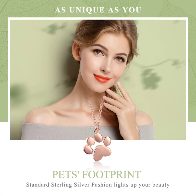 (image pour) Collier Style PANDORA Patte mignonne - SCN275-3 - Afficher 2