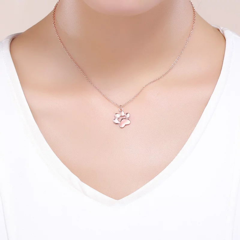 (image pour) Collier Style PANDORA Patte mignonne - SCN275-3 - Afficher 9