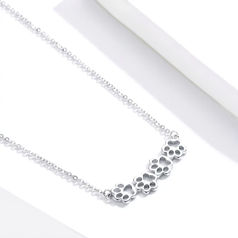 (image pour) Collier Style PANDORA Patte mignonne - SCN346 - Afficher 6