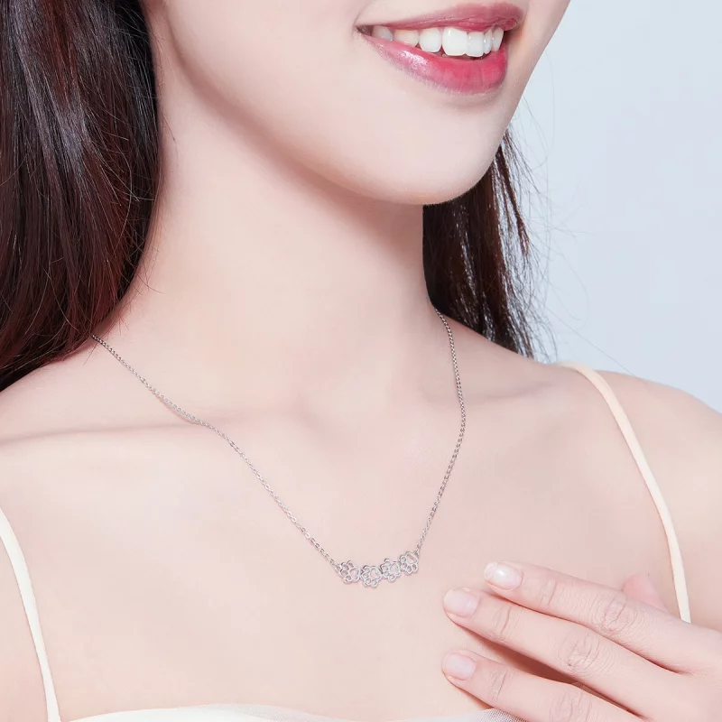 (image pour) Collier Style PANDORA Patte mignonne - SCN346 - Afficher 11