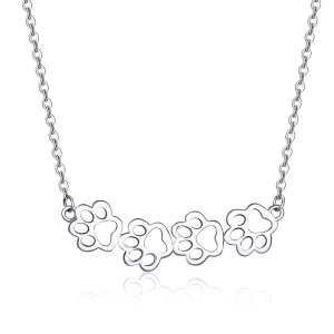Collier Style PANDORA Patte mignonne - SCN346 (image pour) Collier Style PANDORA Patte mignonne - SCN346