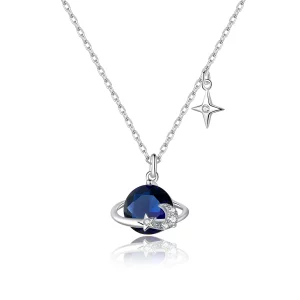 Collier Style PANDORA Planète - BSN166 (image pour) Collier Style PANDORA Planète - BSN166