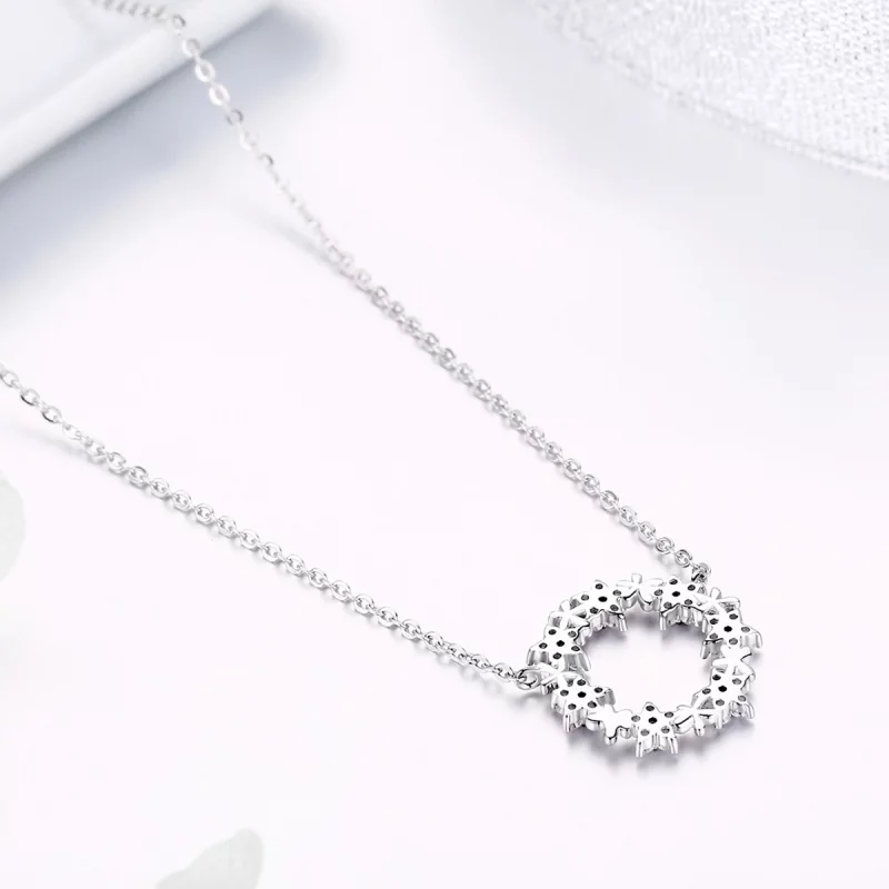 (image pour) Collier Style PANDORA Plein d'étoiles - BSN028 - Afficher 2