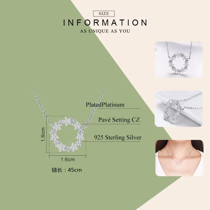 (image pour) Collier Style PANDORA Plein d'étoiles - BSN028 - Afficher 7