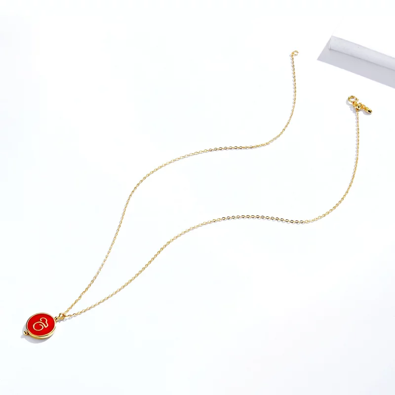 (image pour) Collier Style PANDORA Souris chinoise - SCN390 - Afficher 2
