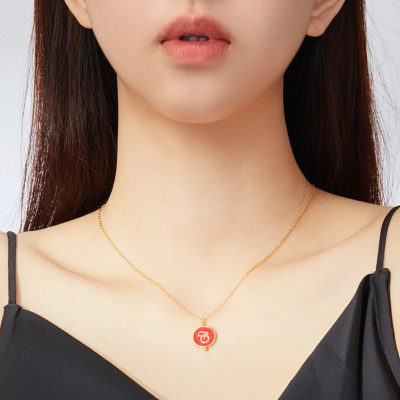 (image pour) Collier Style PANDORA Souris chinoise - SCN390 - Afficher 7