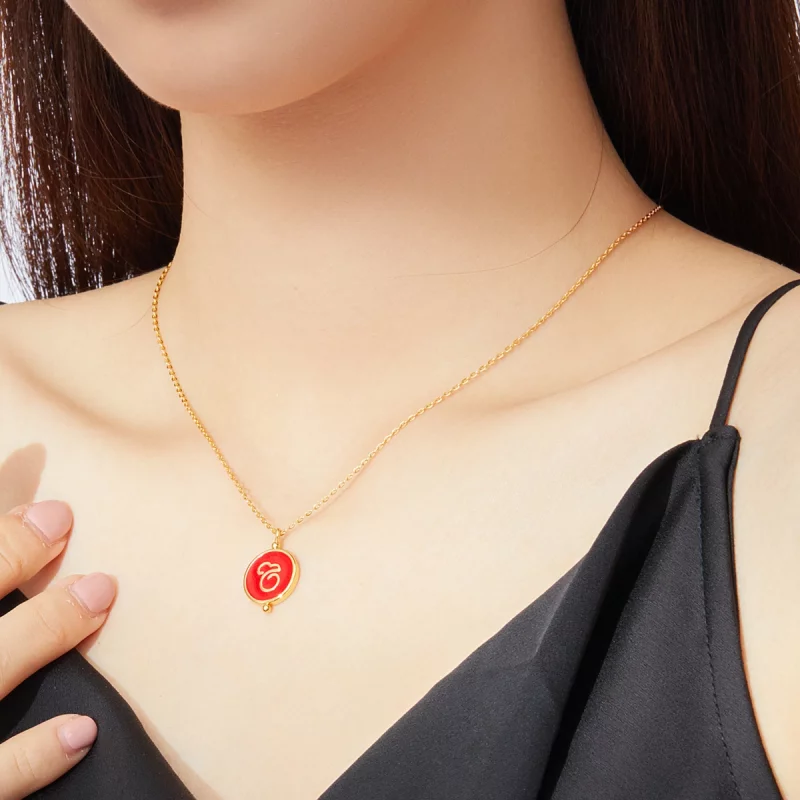 (image pour) Collier Style PANDORA Souris chinoise - SCN390 - Afficher 8