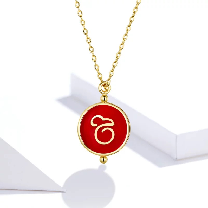 (image pour) Collier Style PANDORA Souris chinoise - SCN390 - Afficher 10