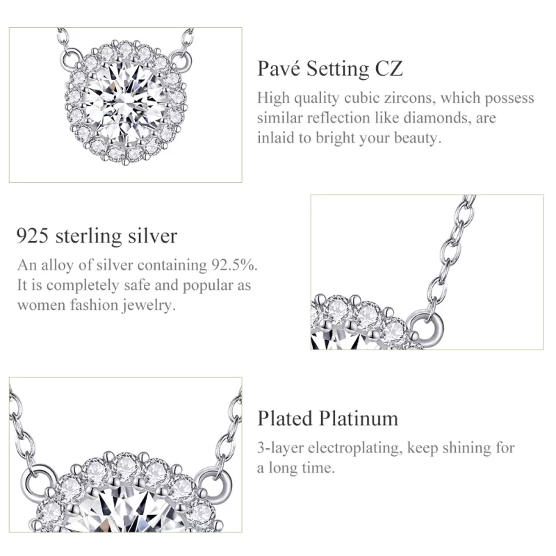 (image pour) Collier Style PANDORA Souvenirs - SCN345 - Afficher 4