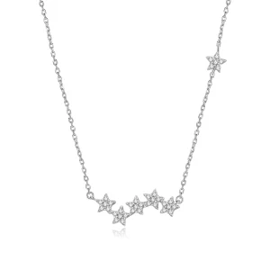 Collier Style PANDORA Étoiles scintillantes - SCN419 (image pour) Collier Style PANDORA Étoiles scintillantes - SCN419