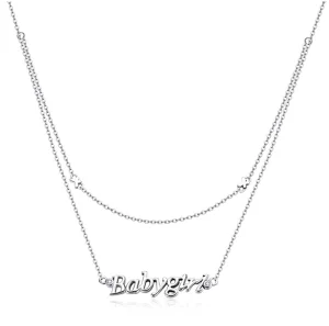 Collier style Pandora trésor fille - BSN230 (image pour) Collier style Pandora trésor fille - BSN230
