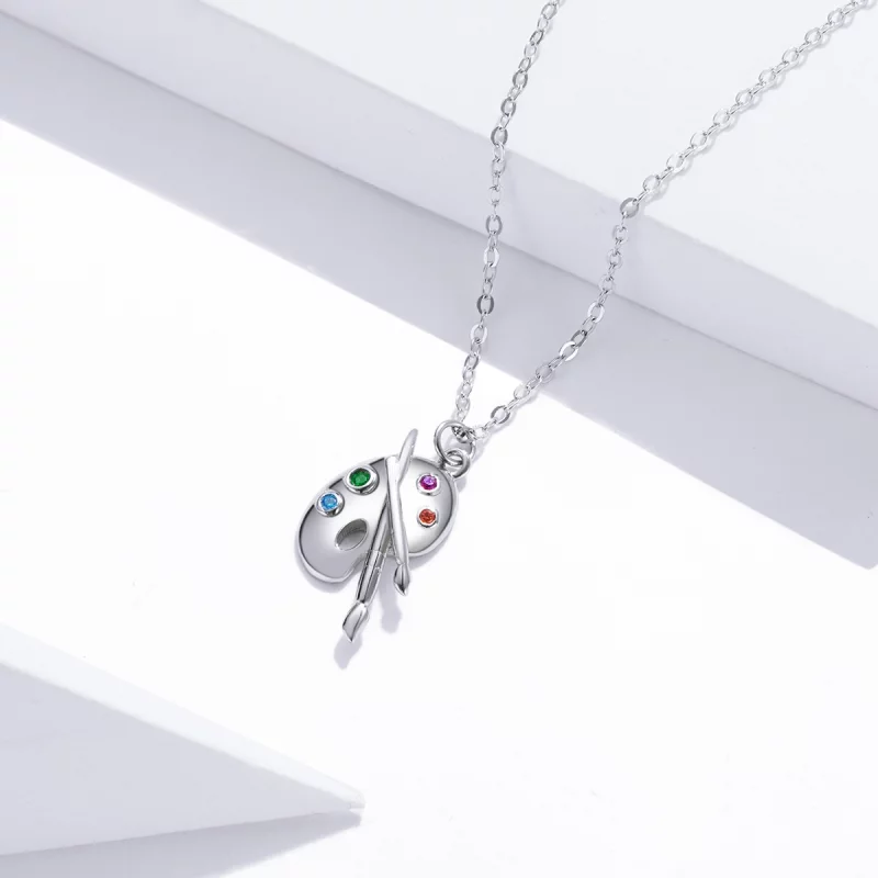 (image pour) Collier Style PANDORA Vie Artistique - SCN457 - Afficher 3