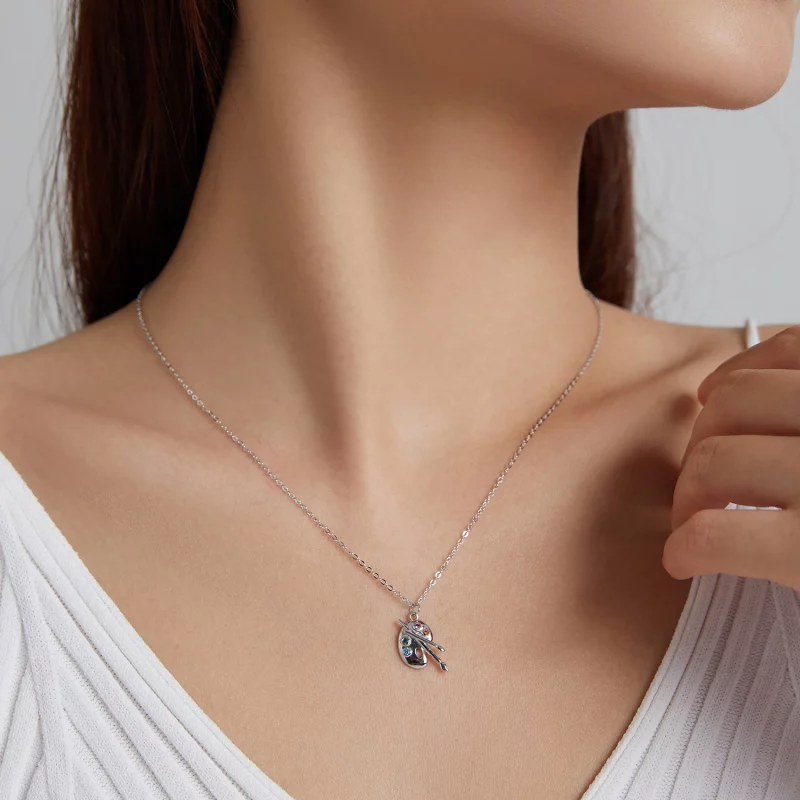 (image pour) Collier Style PANDORA Vie Artistique - SCN457 - Afficher 8