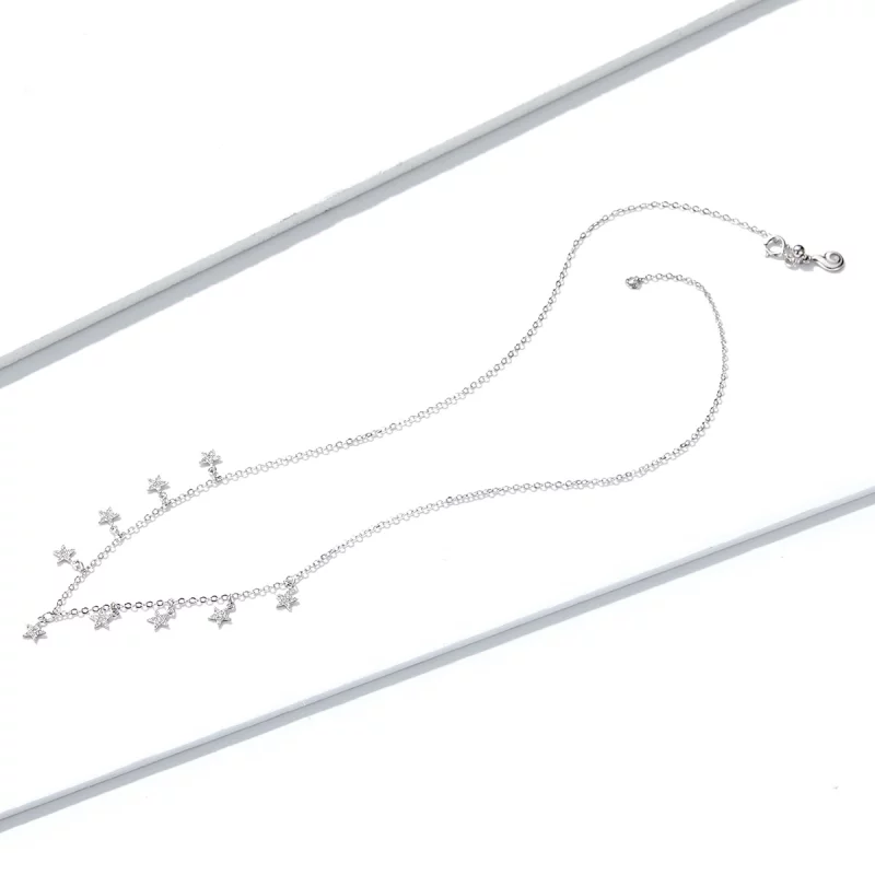 (image pour) Collier étoile de style Pandora - BSN116 - Afficher 4
