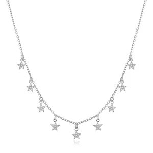 (image pour) Collier étoile de style Pandora - BSN116