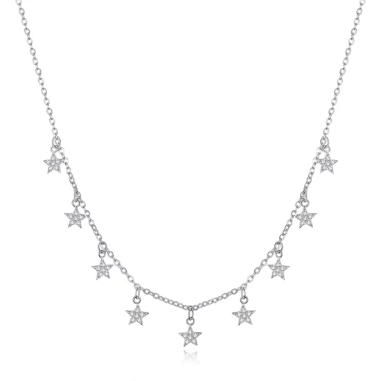 (image pour) Collier étoile de style Pandora - BSN116