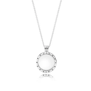 (image pour) Collier avec Pendentif Médaillon Flottant PANDORA - 590529