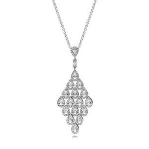 Collier Cascade Glamour - 396262CZ-80 - Colliers et pendentifs | PANDORA (image pour) Collier Cascade Glamour - 396262CZ-80 - Colliers et pendentifs | PANDORA