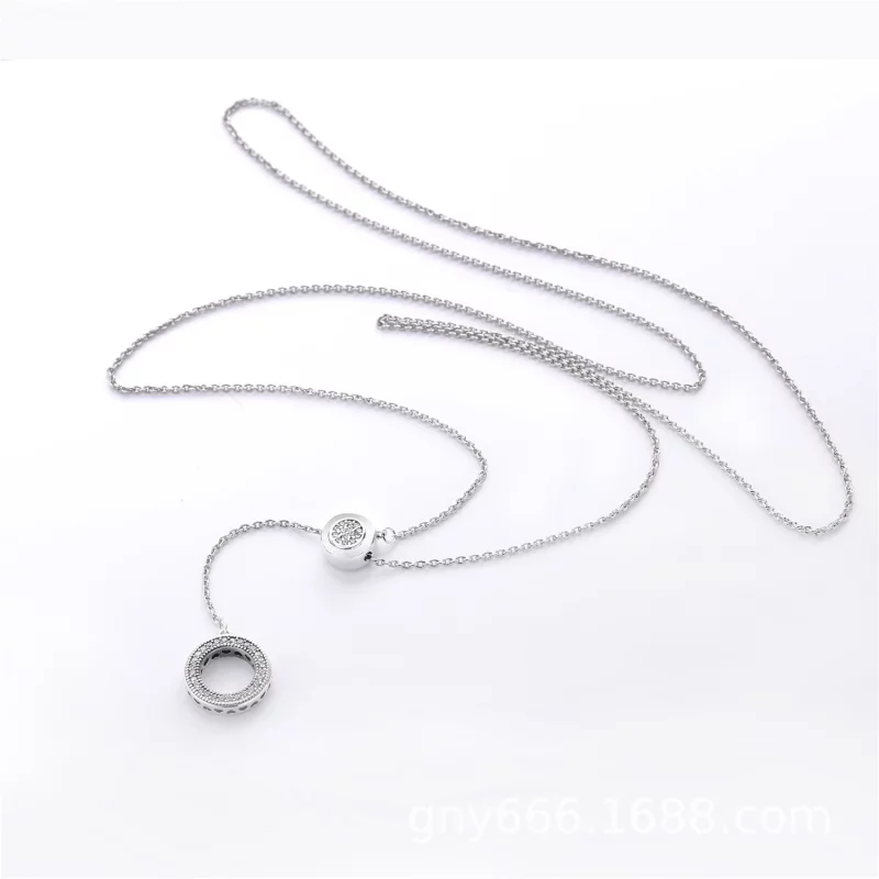 (image pour) Collier Cœur Signature PANDORA - 397445CZ-70 - Afficher 3