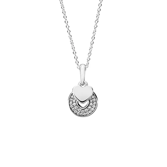 (image pour) Collier Dites-le avec le Cœur - 390404CZ-70 - Colliers et pendentifs | PANDORA