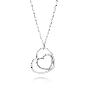 (image pour) Collier et Pendentif - PANDORA - 390364CZ-90