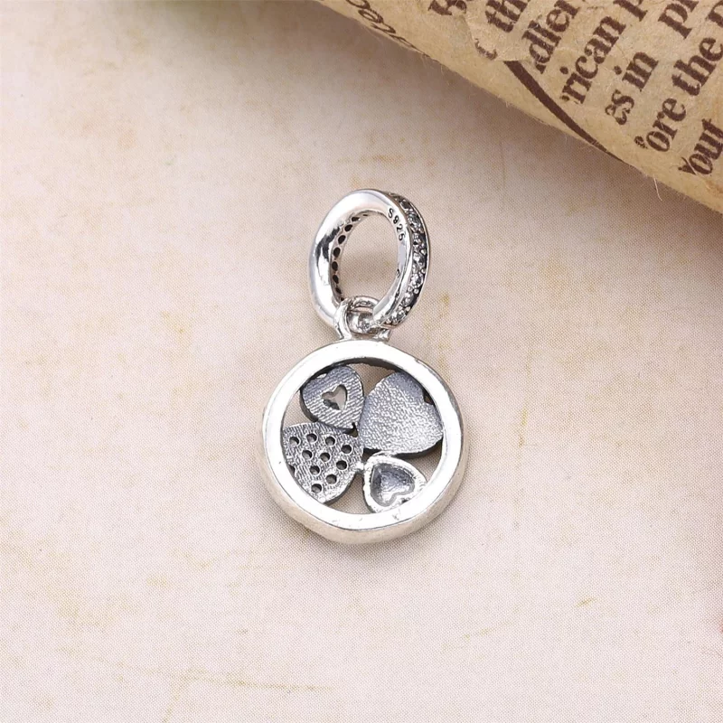 (image pour) Collier PANDORA avec Pendentif Cœurs de l'Amour - 792104CZA - Afficher 3