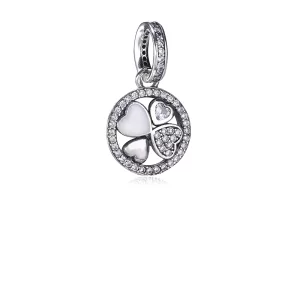 (image pour) Collier PANDORA avec Pendentif Cœurs de l'Amour - 792104CZA