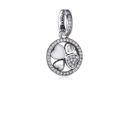 (image pour) Collier PANDORA avec Pendentif Cœurs de l'Amour - 792104CZA