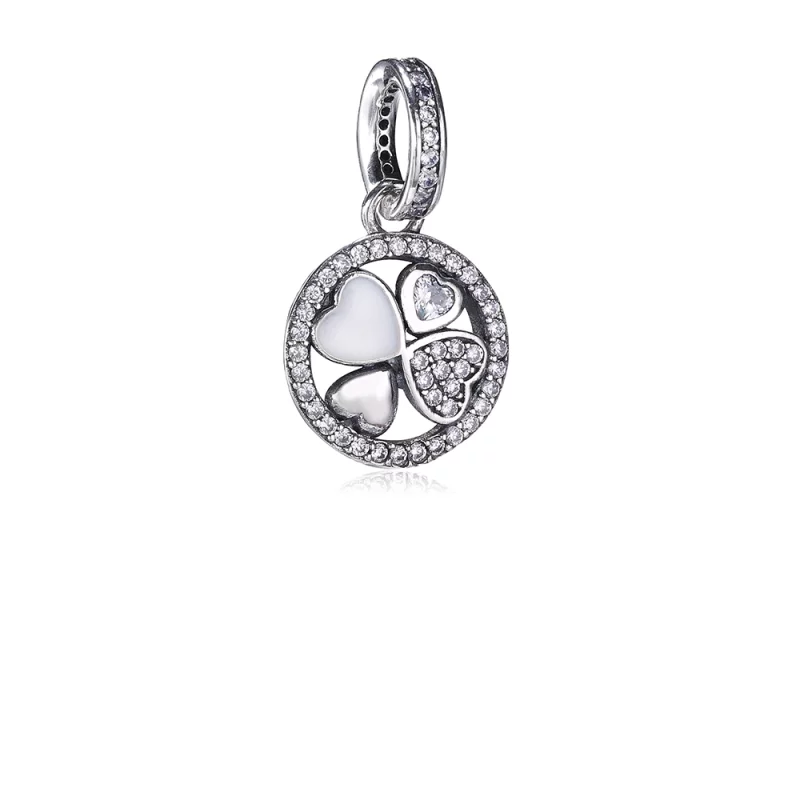 (image pour) Collier PANDORA avec Pendentif Cœurs de l'Amour - 792104CZA