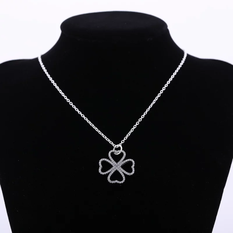 (image pour) Collier pandora trèfle - PANDORA - 390381CZ-90 - Afficher 2