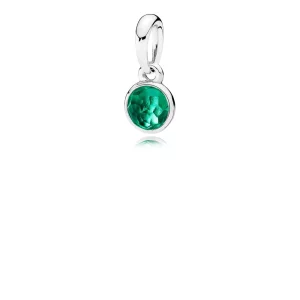 Pendentif Gouttelette de Mai, Vert - PANDORA - 390396NRG (image pour) Pendentif Gouttelette de Mai, Vert - PANDORA - 390396NRG