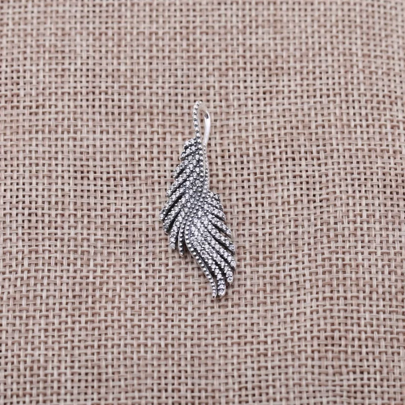 (image pour) Collier Plumes Majestueuses - PANDORA - 390373CZ-70 - Afficher 2