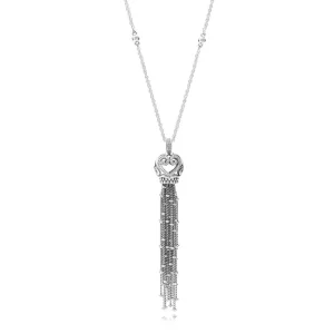 Collier Pompon Enchanté PANDORA France - 397082CZ-70 (image pour) Collier Pompon Enchanté PANDORA France - 397082CZ-70