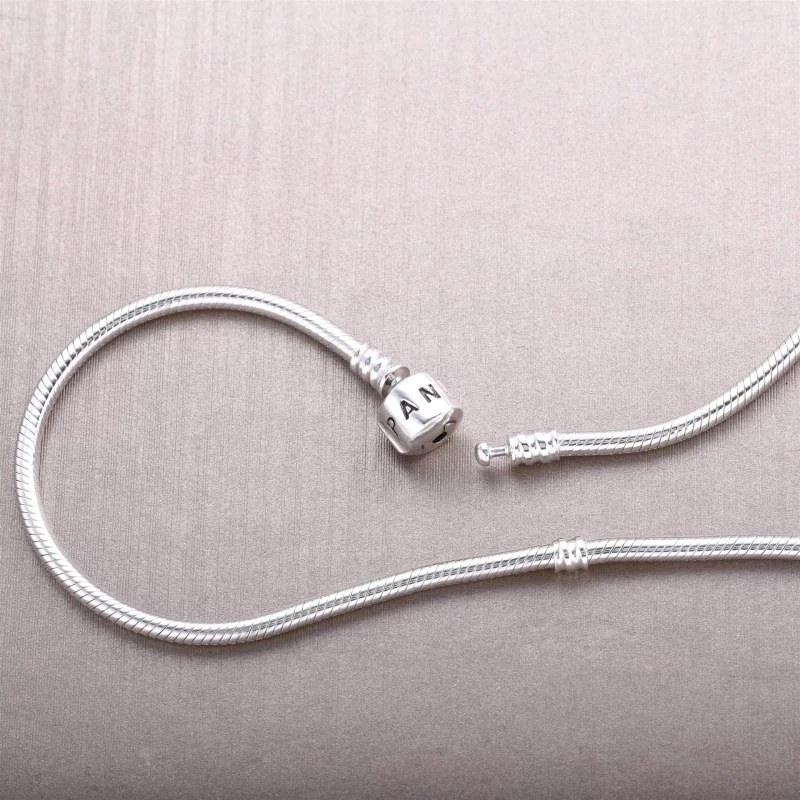 (image pour) Collier pour charms en argent 925/1000e - PANDORA - Afficher 3