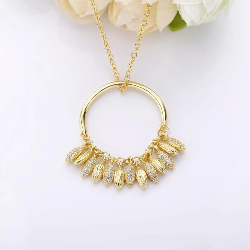 (image pour) Collier Ronde de Graines PANDORA France - 367683CZ - Afficher 3
