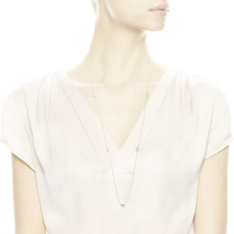 (image pour) Collier sautoir Fleurs Poétiques - PANDORA - 590518ENMX - Afficher 3